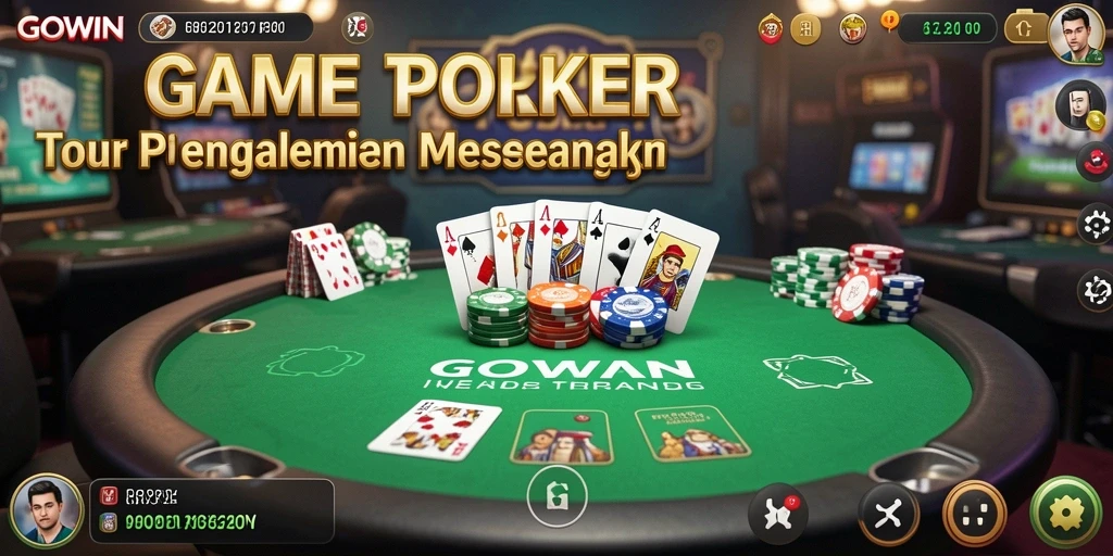 Tampilan gameplay GOWIN yang menarik dan mendebarkan.