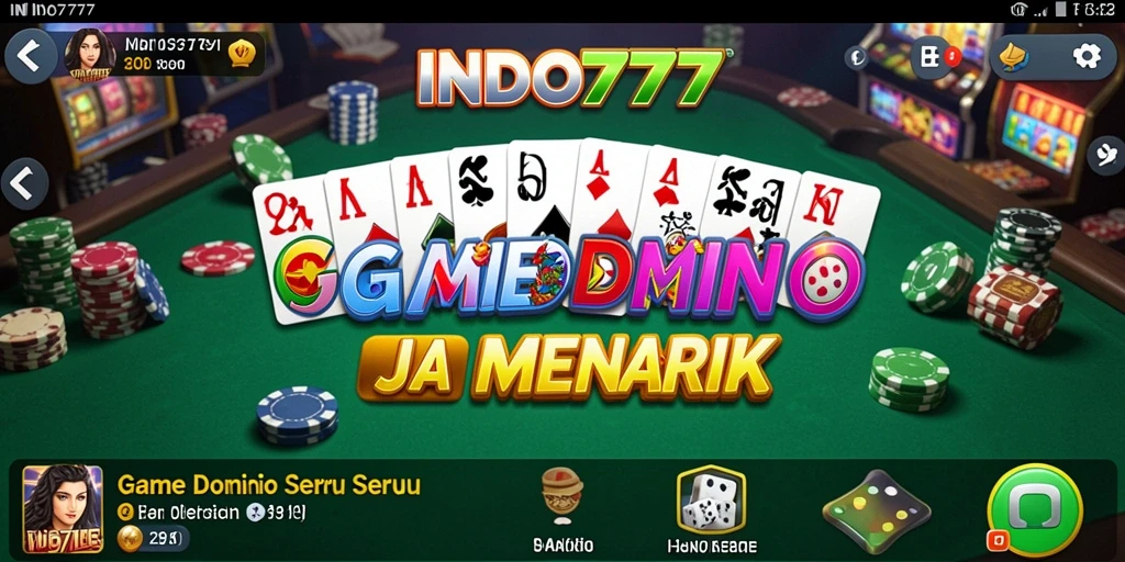 Tampilan gameplay seru dari INDO777 yang penuh tantangan.