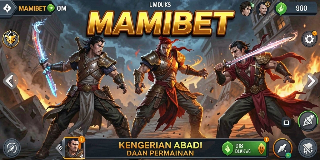 Tangkapan layar gameplay MAMIBET yang menyeramkan dan mencekam.