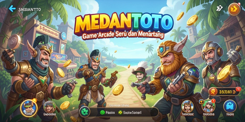 Tampilan gameplay MEDANTOTO yang menarik dan penuh aksi.