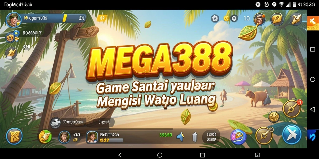Screenshot MEGA388 yang menunjukkan gameplay mengasyikkan.