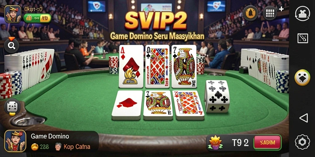 Gameplay seru SVIP2 dengan desain menarik dan interaksi sosial.